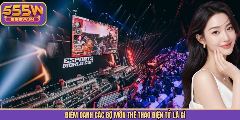 Điểm danh các bộ môn thể thao điện tử là gì